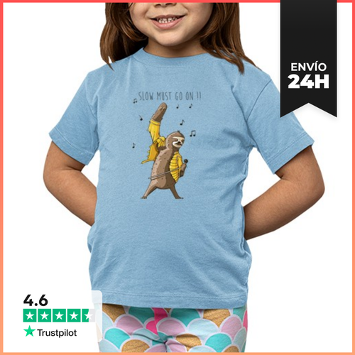 Camiseta Clásica Para Niños Lento Debe Continuar LaTostadora - latostadora.com - Modalova