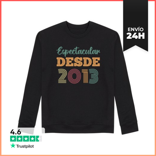 Sudadera Unisex ESPECTACULAR DESDE 2013 LaTostadora - latostadora.com - Modalova