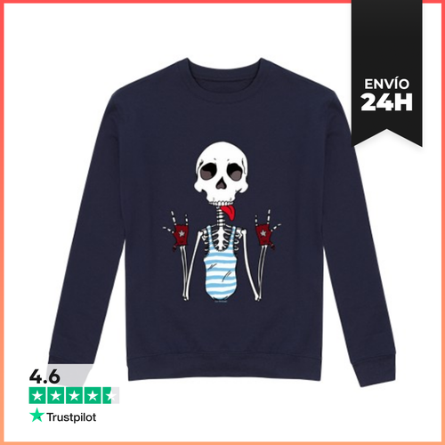 Sudadera Unisex Cool Skeleton. LaTostadora - latostadora.com - Modalova