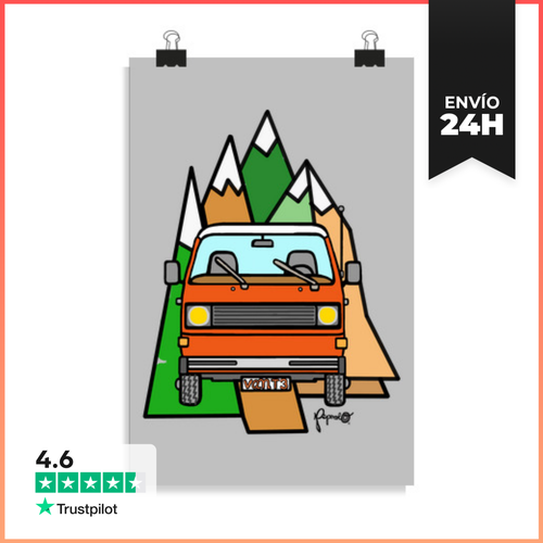 Póster Vertical T3 MONTAÑAS LaTostadora - latostadora.com - Modalova