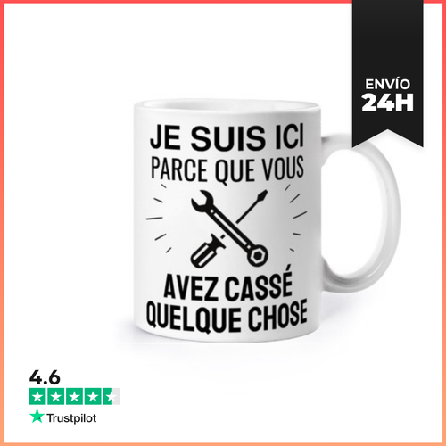 Taza Rompiste Algo LaTostadora - latostadora.com - Modalova