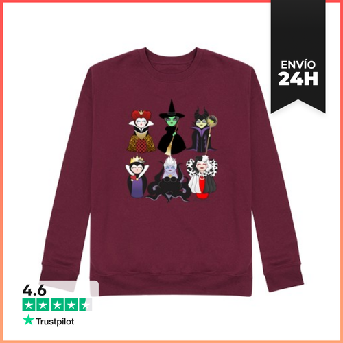 Sudadera Unisex Kokeshis Malvadas De Cuento LaTostadora - latostadora.com - Modalova