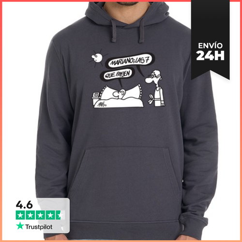 Sudadera Unisex Con Capucha Sudadera Mariano Las 7 LaTostadora - latostadora.com - Modalova