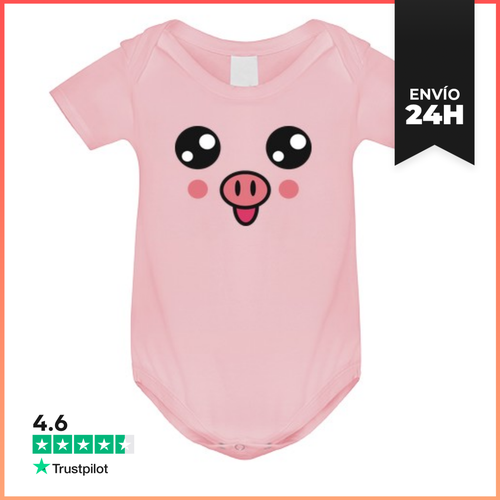 Body Bebé Carita Cerdito LaTostadora - latostadora.com - Modalova