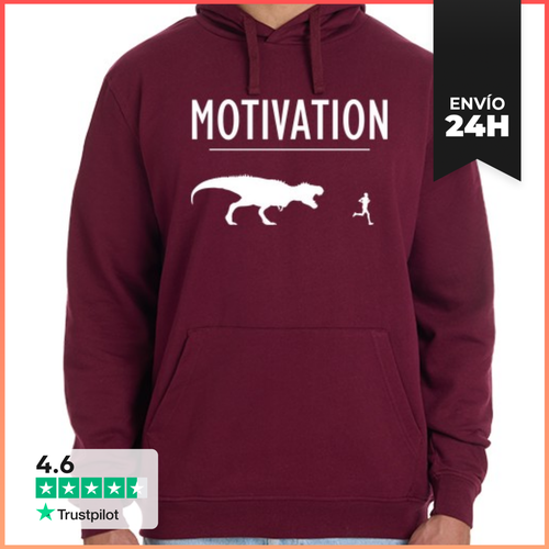 Sudadera Unisex Con Capucha Motivation - Running LaTostadora - latostadora.com - Modalova
