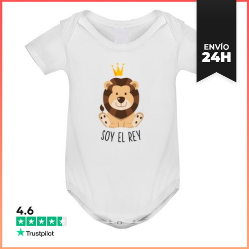 Body Bebé Soy El Rey LaTostadora - latostadora.com - Modalova
