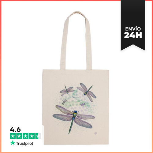 Bolsa De Tela DANZA DE LIBÉLULAS LaTostadora - latostadora.com - Modalova