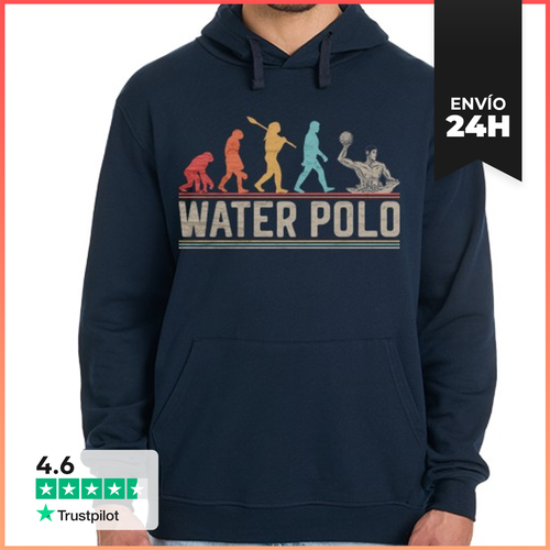 Sudadera Unisex Con Capucha Waterpolo Evolución Waterpolo - latostadora.com - Modalova
