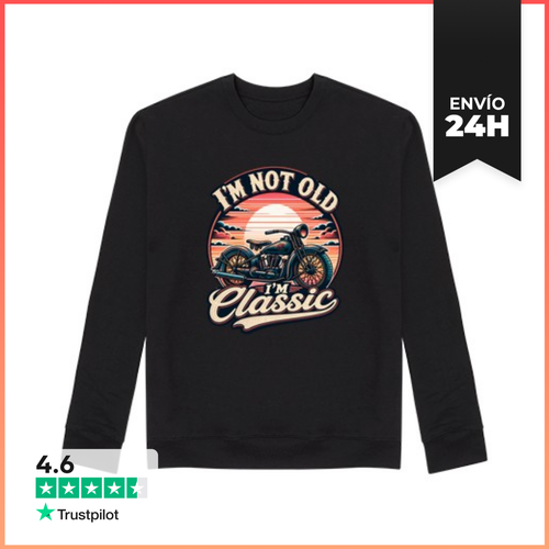 Sudadera Unisex Classic Not Old Vintage Bike Birthday Gift Idea - latostadora.com - Modalova