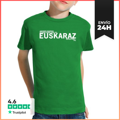 Camiseta Clásica Para Niños Euskaraz LaTostadora - latostadora.com - Modalova