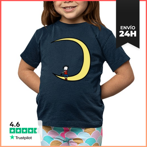 Camiseta Clásica Para Niños Moon And Clarinet LaTostadora - latostadora.com - Modalova