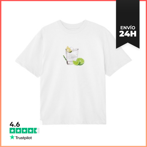 Camiseta Oversize Gin Tonic LaTostadora - latostadora.com - Modalova
