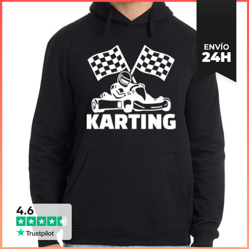 Sudadera Unisex Con Capucha Karting LaTostadora - latostadora.com - Modalova