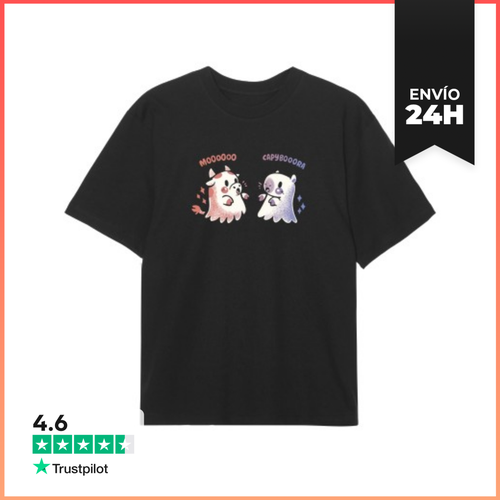Camiseta Oversize Camiseta Oversized De Capibara Y Vaca - latostadora.com - Modalova