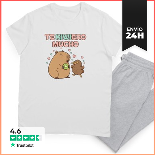 Pijama Te Quiero Mucho Kiwi Te Kiwiquiero LaTostadora - latostadora.com - Modalova