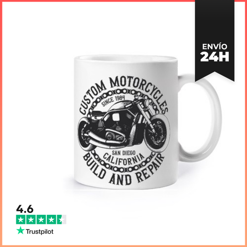 Taza Custom Motorcycles LaTostadora - latostadora.com - Modalova