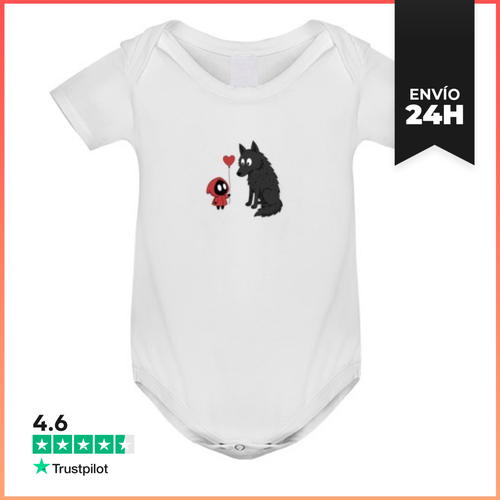 Body Bebé Amor Lobo LaTostadora - latostadora.com - Modalova