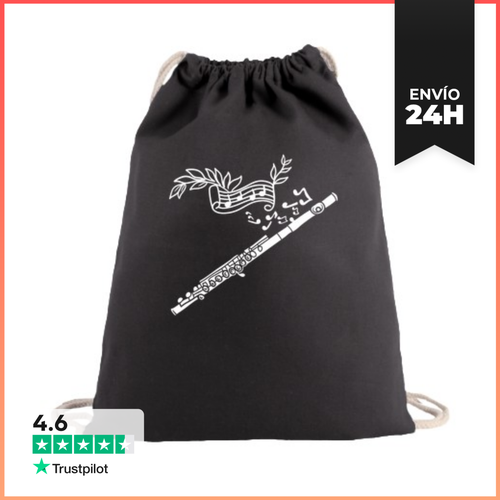 Mochila Saco Con Cuerdas Flauta Transversal LaTostadora - latostadora.com - Modalova