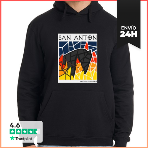 Sudadera Unisex Con Capucha Luminarias LaTostadora - latostadora.com - Modalova
