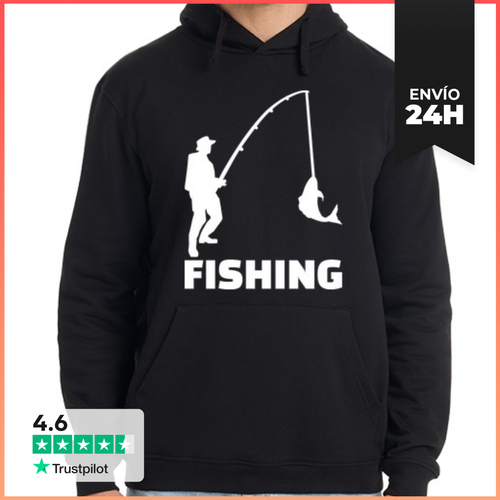 Sudadera Unisex Con Capucha Pescar LaTostadora - latostadora.com - Modalova