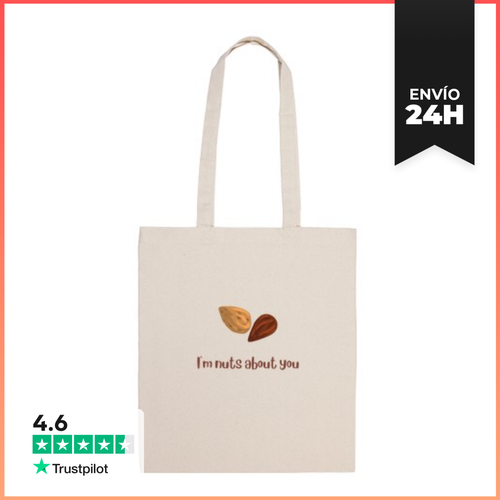 Bolsa De Tela NUTS ABOUT YOU LaTostadora - latostadora.com - Modalova