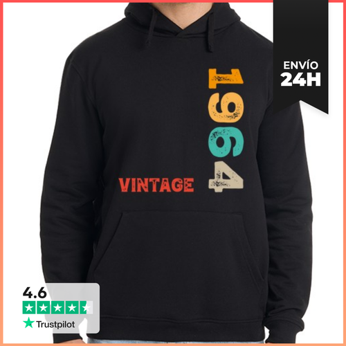 Sudadera Unisex Con Capucha 1964 60 Anos LaTostadora - latostadora.com - Modalova