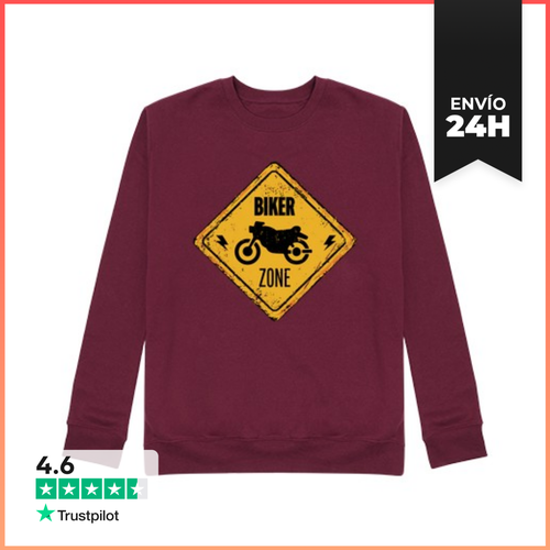 Sudadera Unisex Zona De Moteros LaTostadora - latostadora.com - Modalova