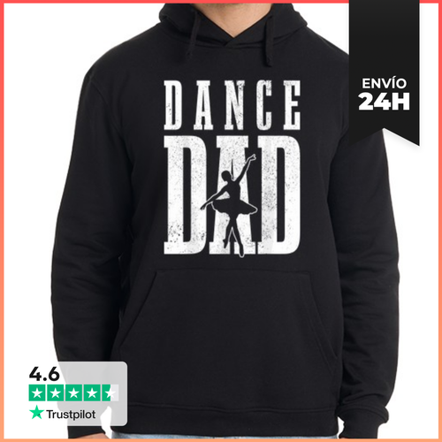 Sudadera Unisex Con Capucha Papá De Danza De Hombres Bailarín - latostadora.com - Modalova