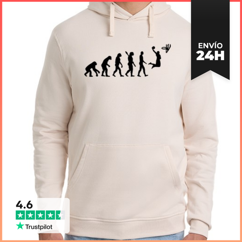 Sudadera Unisex Con Capucha Evolution Basketball LaTostadora - latostadora.com - Modalova