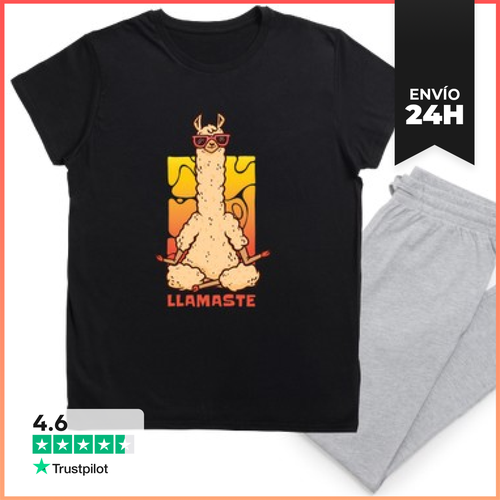Pijama Llamaste, Lama En Meditación, Chistoso, Namaste - latostadora.com - Modalova