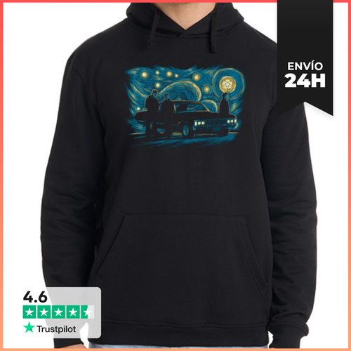Sudadera Unisex Con Capucha Supernatural Night LaTostadora - latostadora.com - Modalova