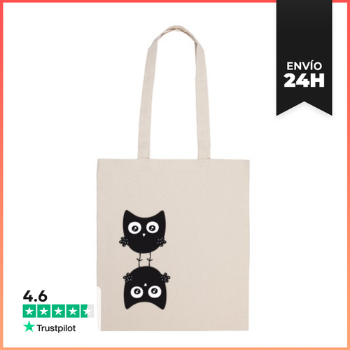 Bolsa De Tela Búhos LaTostadora - latostadora.com - Modalova