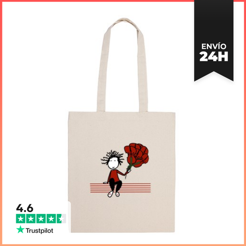 Bolsa De Tela Violin Rose LaTostadora - latostadora.com - Modalova