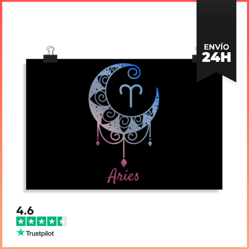 Póster Horizontal Aries LaTostadora - latostadora.com - Modalova