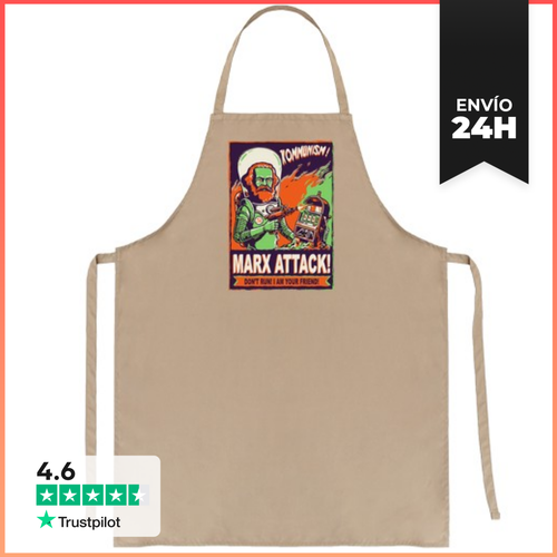 Delantal Marx Attack LaTostadora - latostadora.com - Modalova