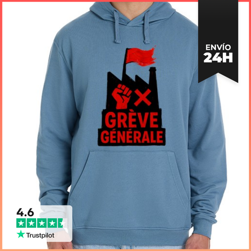 Sudadera Unisex Con Capucha Huelga General LaTostadora - latostadora.com - Modalova