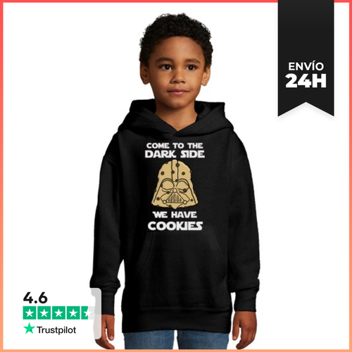 Sudadera Para Niños Con Capucha Come To The Dark Side We Have - latostadora.com - Modalova
