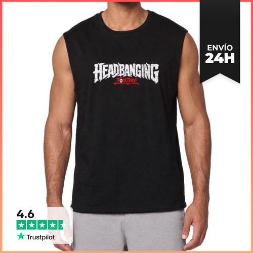 Camiseta Sin Mangas Headbanging Blanco LaTostadora - latostadora.com - Modalova