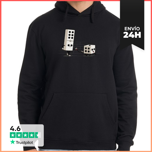 Sudadera Unisex Con Capucha Paseando Al Perro LaTostadora - latostadora.com - Modalova