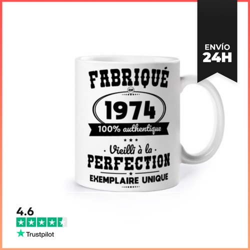 Taza 50 Aniversario Fabricado En 1974 LaTostadora - latostadora.com - Modalova
