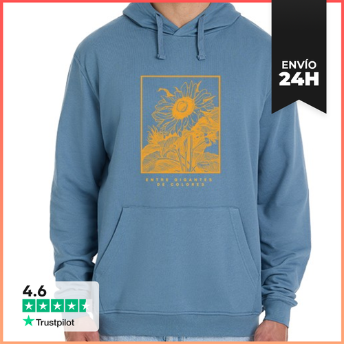 Sudadera Unisex Con Capucha Sudadera Ninfa Azul Con Capucha - latostadora.com - Modalova