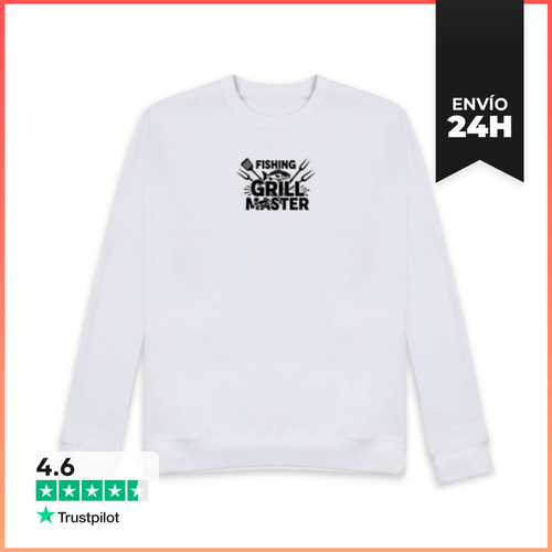Sudadera Unisex Maestro De La Parrilla De Pesca Pescado Y - latostadora.com - Modalova