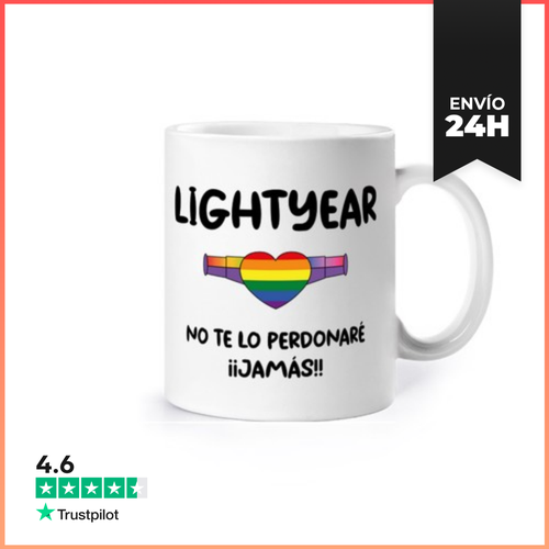 Taza Lightyear, No Te Lo Perdonaré Jamás. LaTostadora - latostadora.com - Modalova