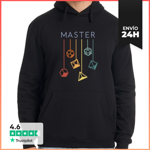 Sudadera Unisex Con Capucha Diseño De Rpg Maestro De Dados - latostadora.com - Modalova