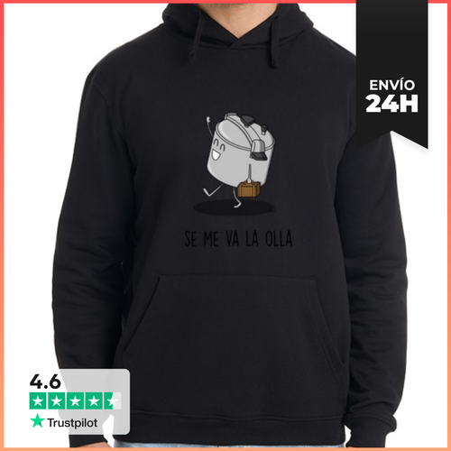 Sudadera Unisex Con Capucha Se Me Va La Olla LaTostadora - latostadora.com - Modalova