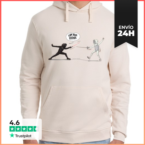 Sudadera Unisex Con Capucha Esgrima Laser LaTostadora - latostadora.com - Modalova