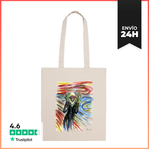 Bolsa De Tela El Grito De Gustavo LaTostadora - latostadora.com - Modalova