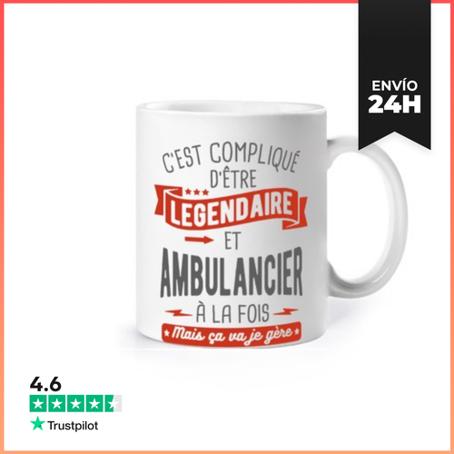 Taza Legendario Y Paramédico LaTostadora - latostadora.com - Modalova