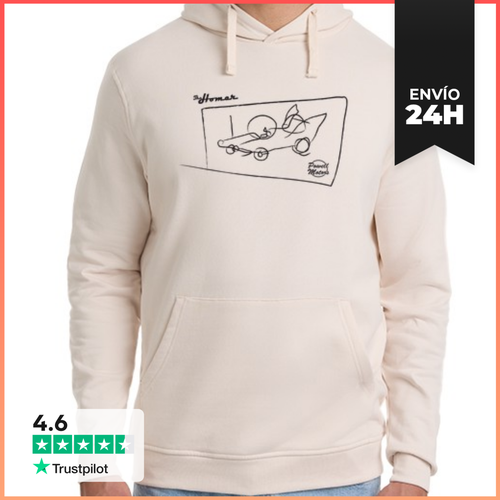 Sudadera Unisex Con Capucha The Homer LaTostadora - latostadora.com - Modalova