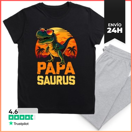Pijama Papa Saurus Día Del Padre Regalo Papá Papasaurio - latostadora.com - Modalova